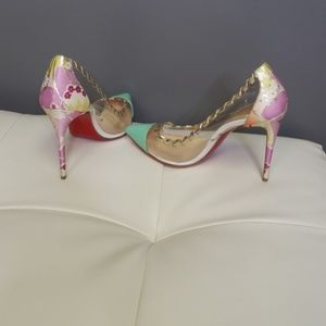 Louboutin White Pigalle Follies *****AUTHENTIC***